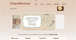 Desktop Screenshot of chiaramoriconi.com