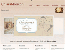 Tablet Screenshot of chiaramoriconi.com